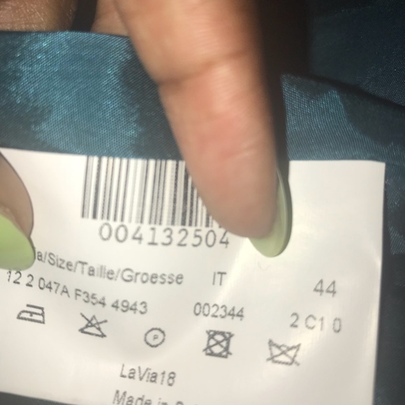 Women’s Paisley Button Front Dress - Picture 7 of 7